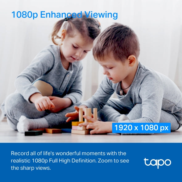 Tapo Pan/Tilt Home Security Wi-Fi Camera | C200C