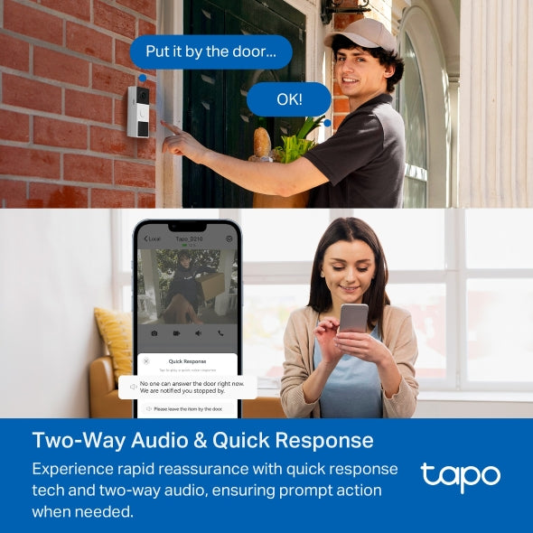TAPO D210 VIDEO DOORBELL CAMERA