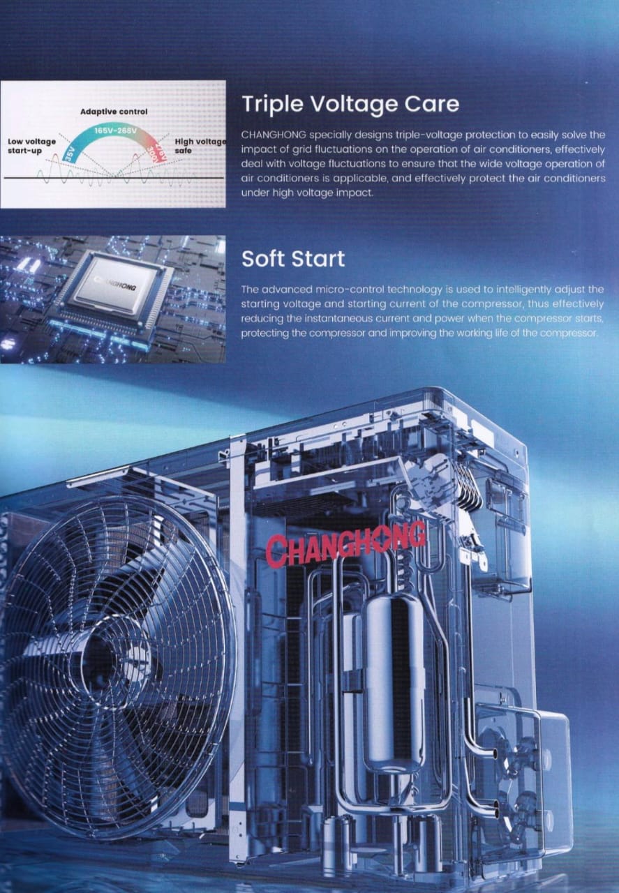 Chiq 1.5HP Inverter Wall Mounted Aircond| CS/CU-CSDC-12DI