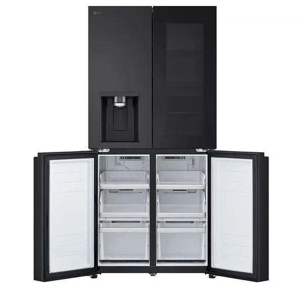 LG 508L InstaView® Refrigerator in Essence Matte Black GF-G4534EP