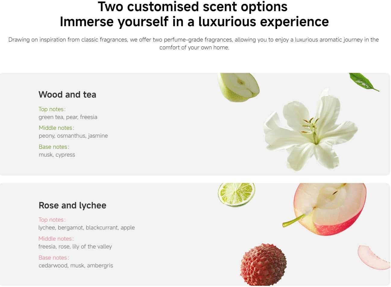 Xiaomi Smart Scent Diffuser Refill (Wood and Tea Fragrance)