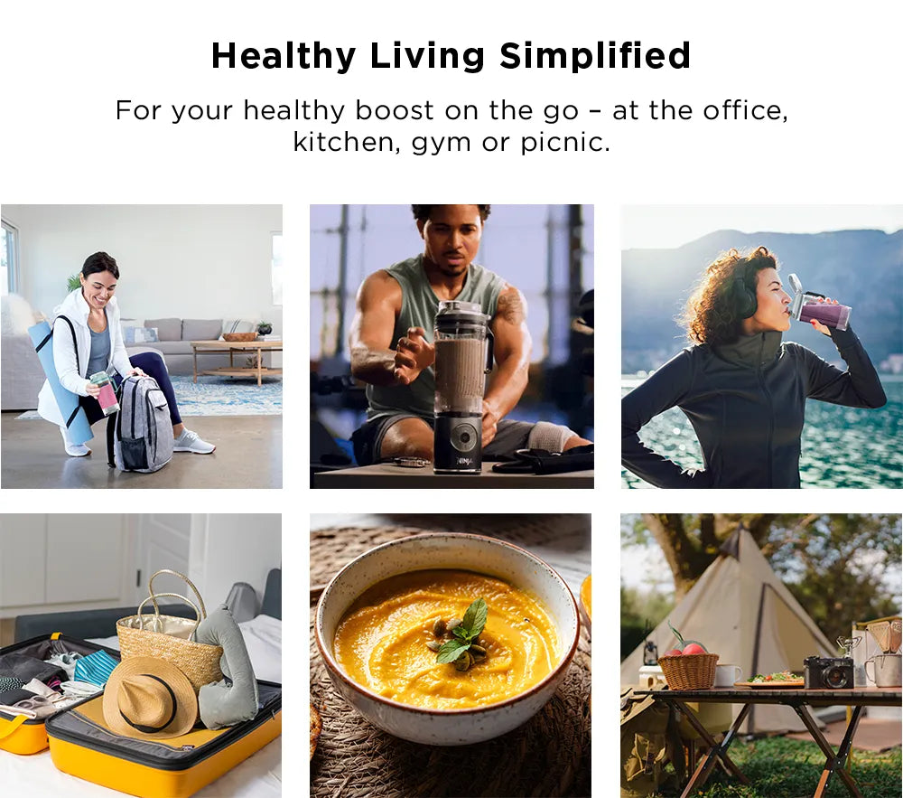 Ninja Blast Personal Juicer XL 650ml |BC251 ( Sea Glass )