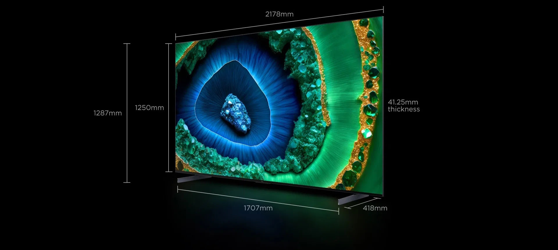 TCL 65" Google TV QDMINI-65C855