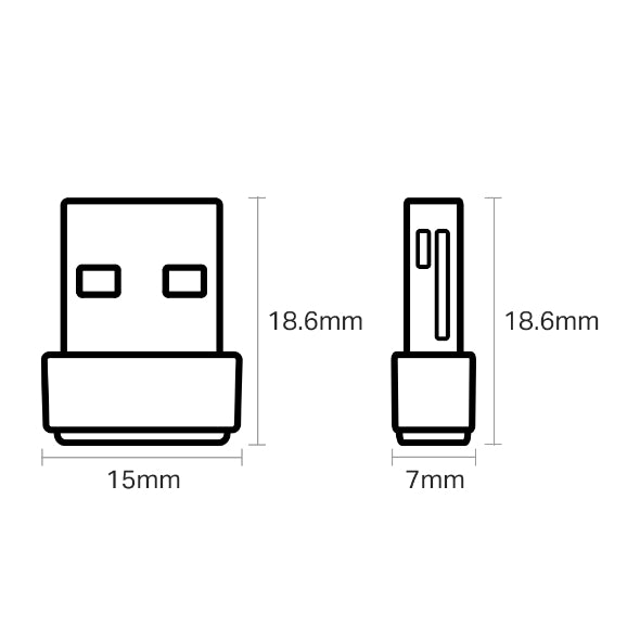 Tapo Wireless USB Adapter | Archer T2U Nano