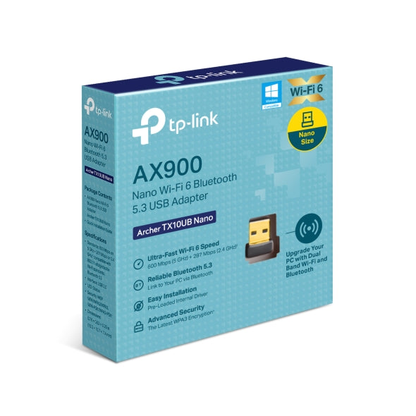Tapo Wireless USB Adapter | Archer TX10UB Nano