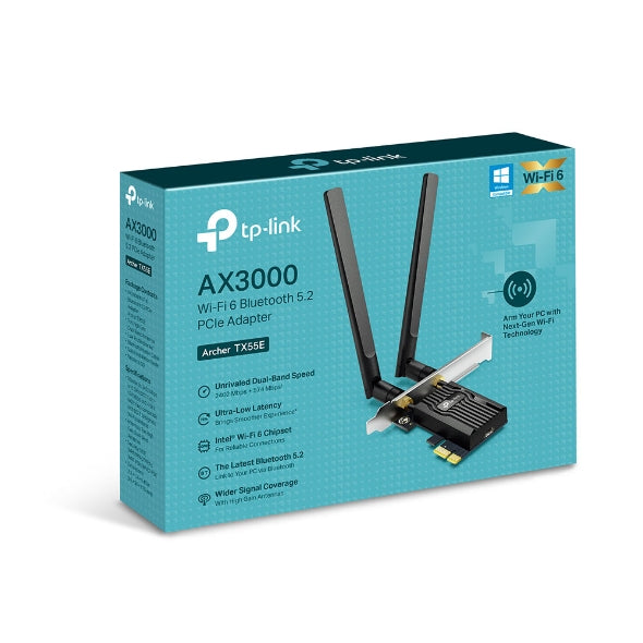 Tapo Wireless PCI Express/PCI Adapter | Archer TX55E