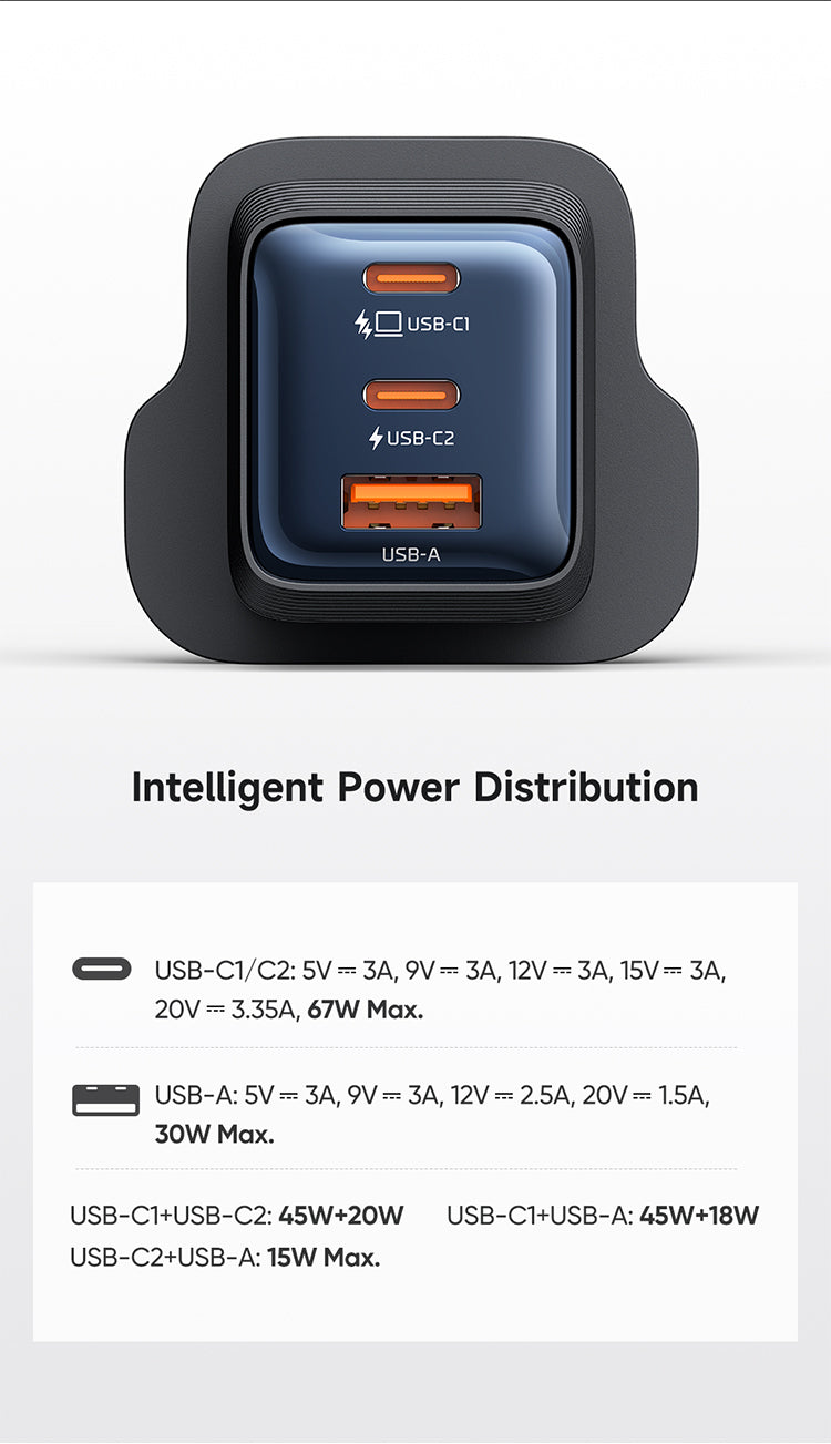 Mcdodo Type-C Charger Black | CH0500