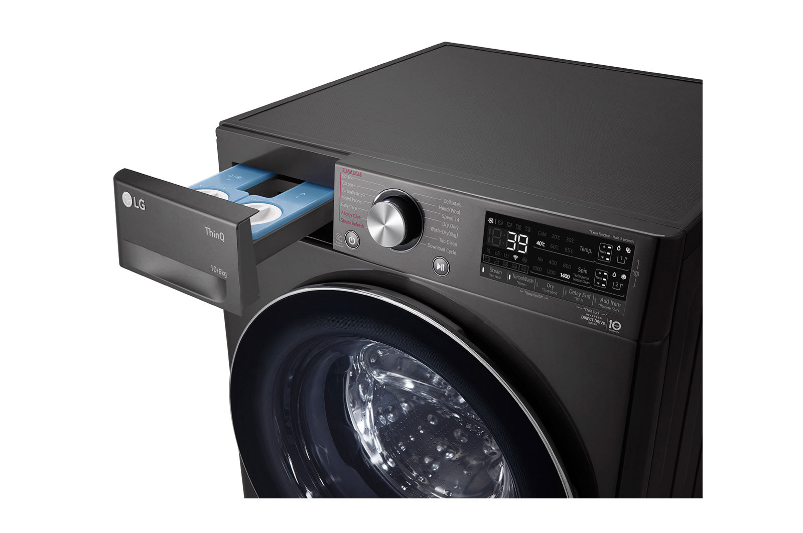 LG 10/6KG Front Load Washing Machine | FV1410H3BA