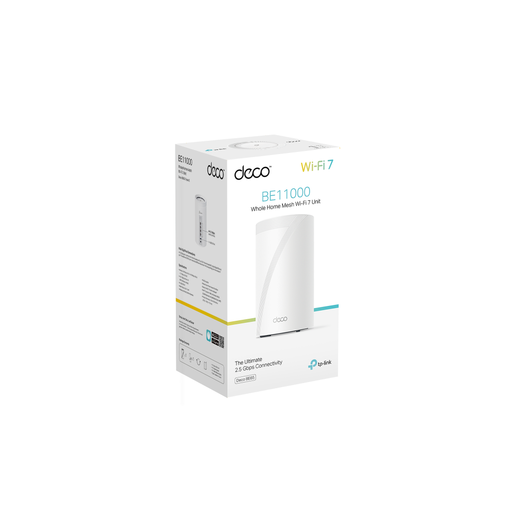 Tapo Mesh WiFi System (1 Pack) | Deco BE65