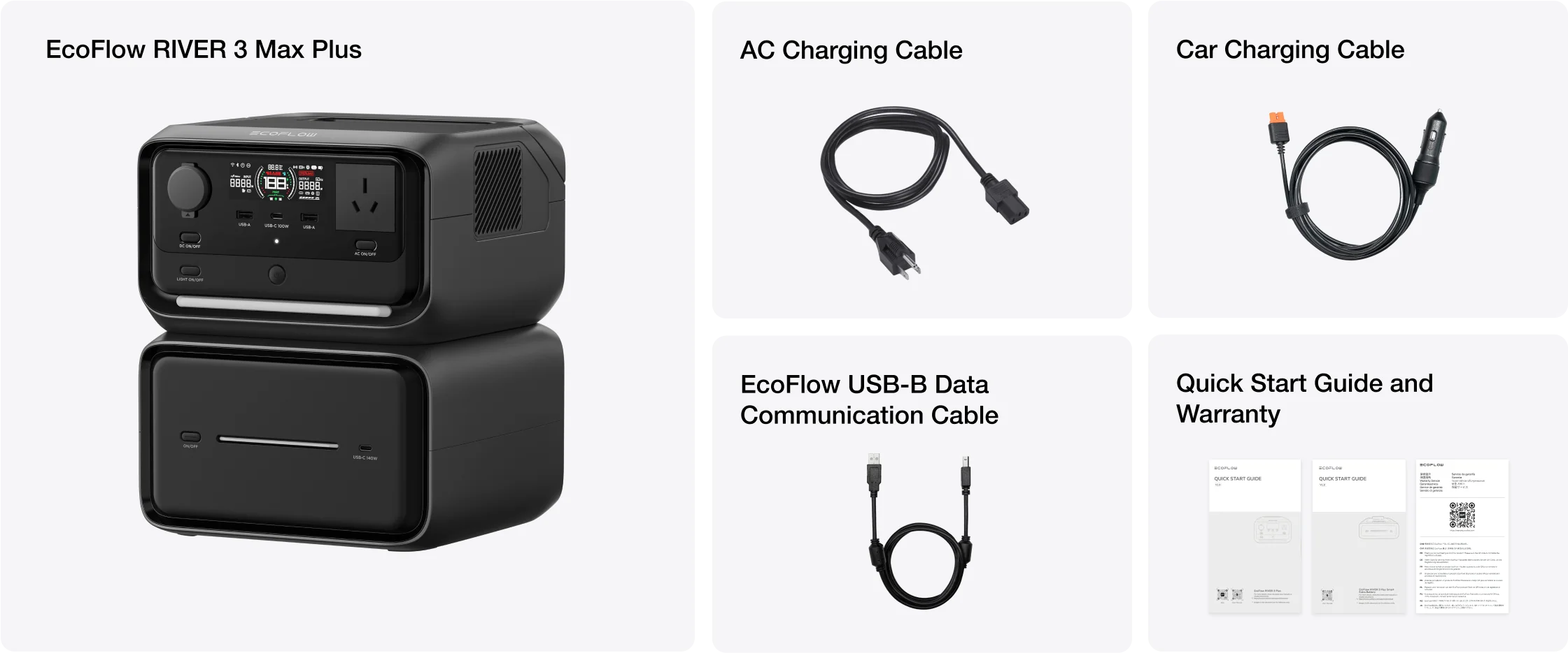 EcoFlow River 3 Max Plus Portable Power Station