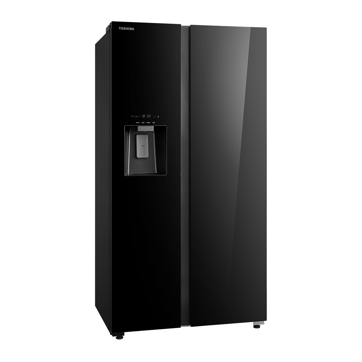 TOSHIBA 640L Origin Invt Aim Pureair Iot Sbs Ref (BLACK GLASS) | GR-RS755WIA-PGY(22)