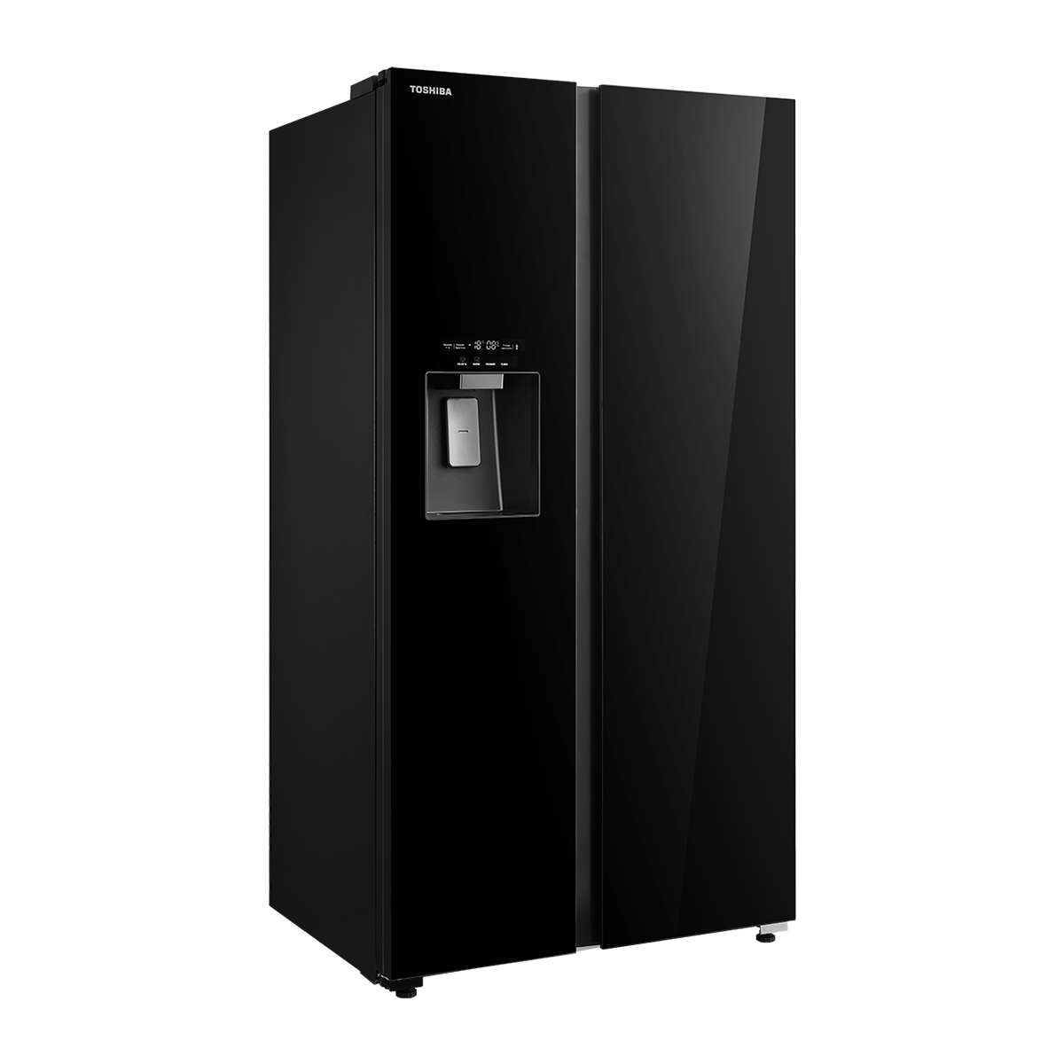 TOSHIBA 640L Origin Invt Aim Pureair Iot Sbs Ref (BLACK GLASS) | GR-RS755WIA-PGY(22)