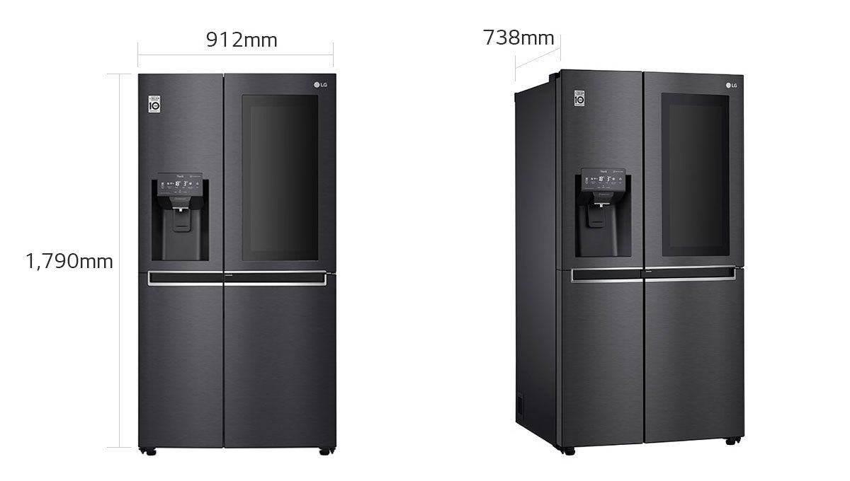 LG 601L 4 Door Refrigerator/Freezer | GS-X6010MC