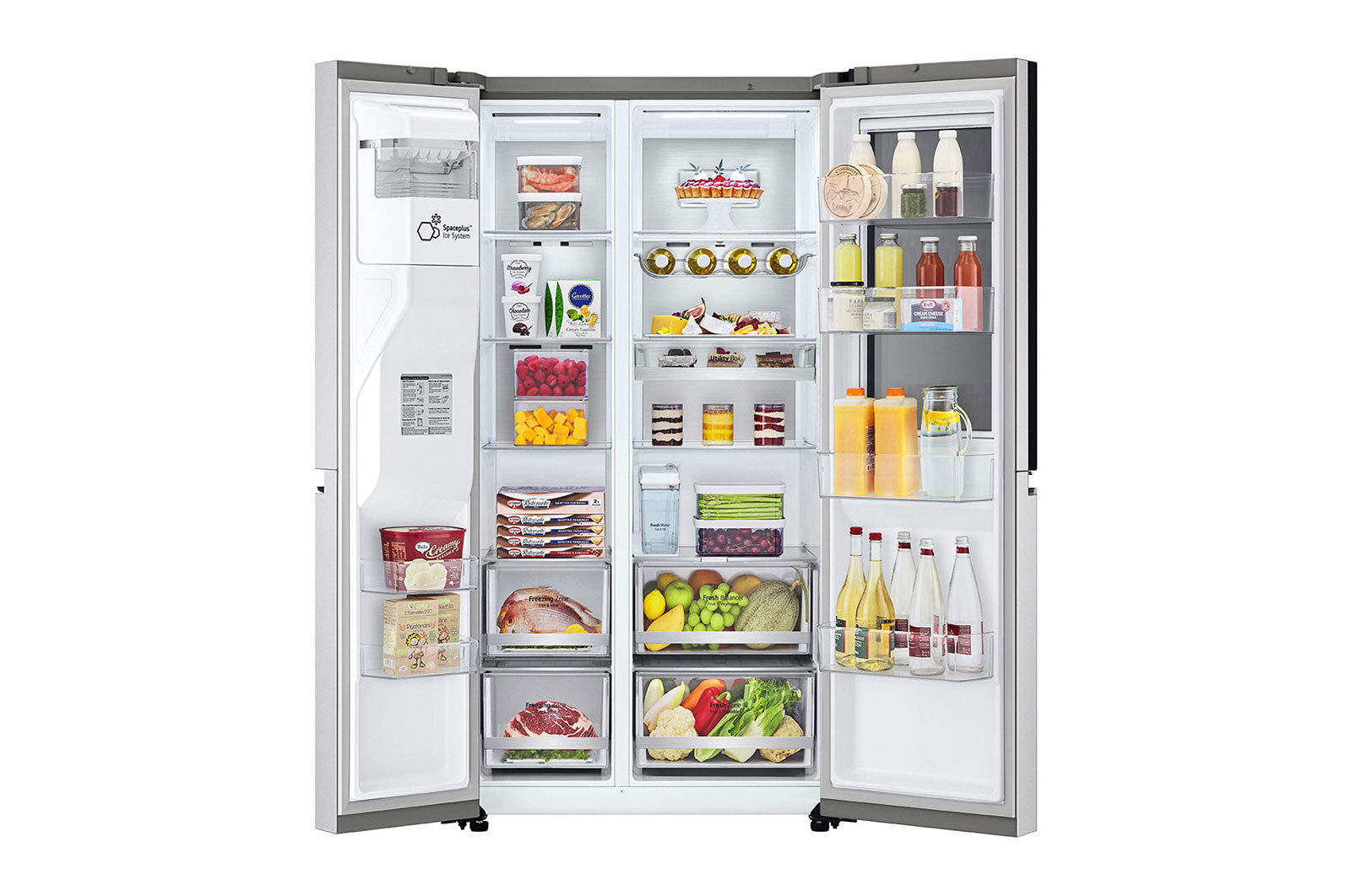 LG 617L 4 Door Refrigerator/Freezer | GS-X6172NS