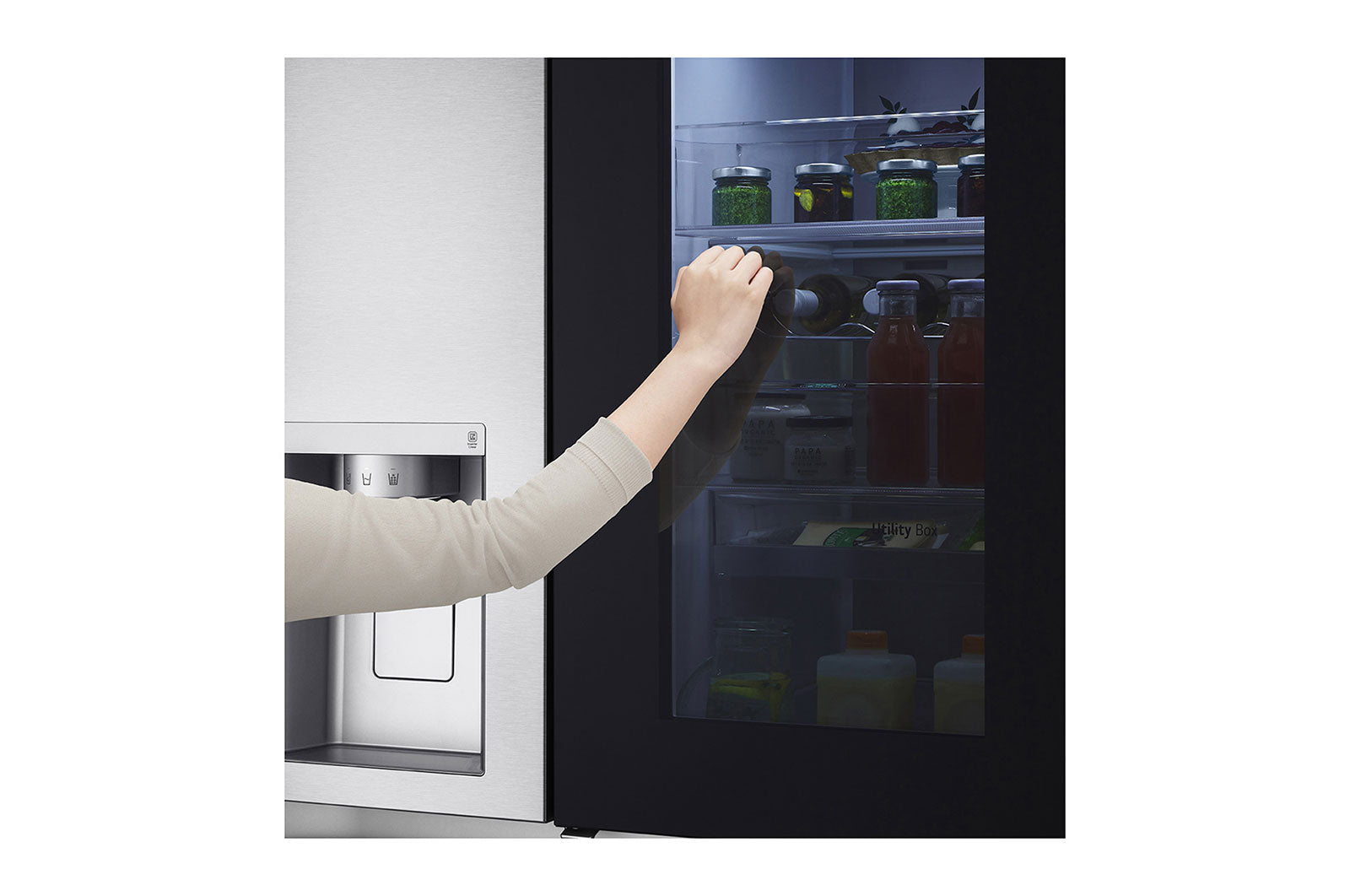 LG 617L 4 Door Refrigerator/Freezer | GS-X6172NS
