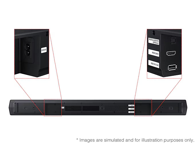 SAMSUNG B-Series 2.1ch Soundbar | HW-B450F/XM