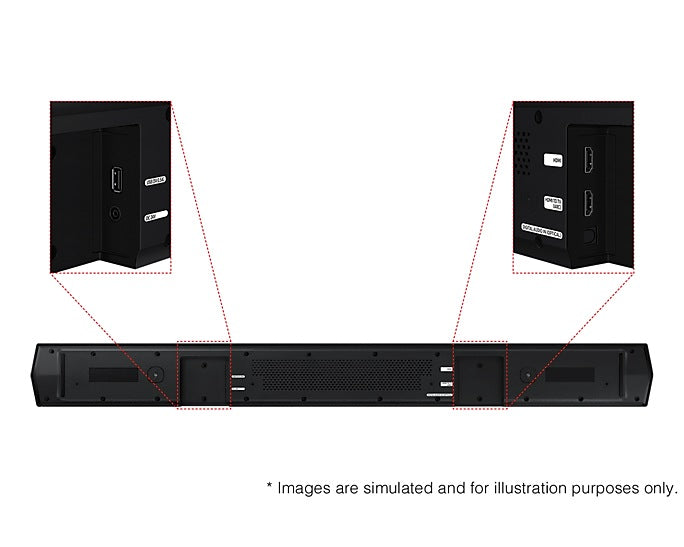 SAMSUNG B-Series 5.1ch Soundbar | HW-B750D/XM