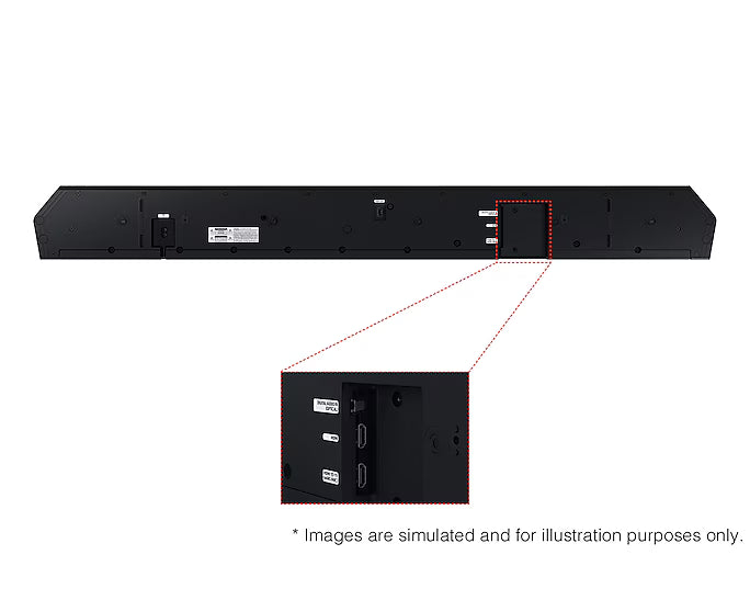 SAMSUNG Q-Series 3.1.2ch Soundbar | HW-Q700D/XM
