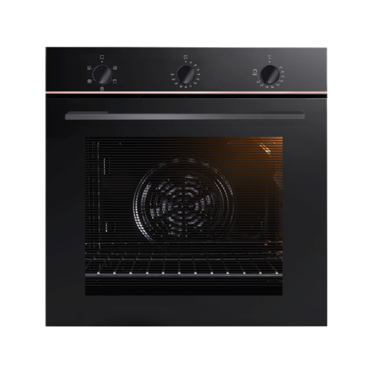 RUBINE KITCHEN BUILT-IN OVENS & MICROWAVES RBO-BECCA-83BL