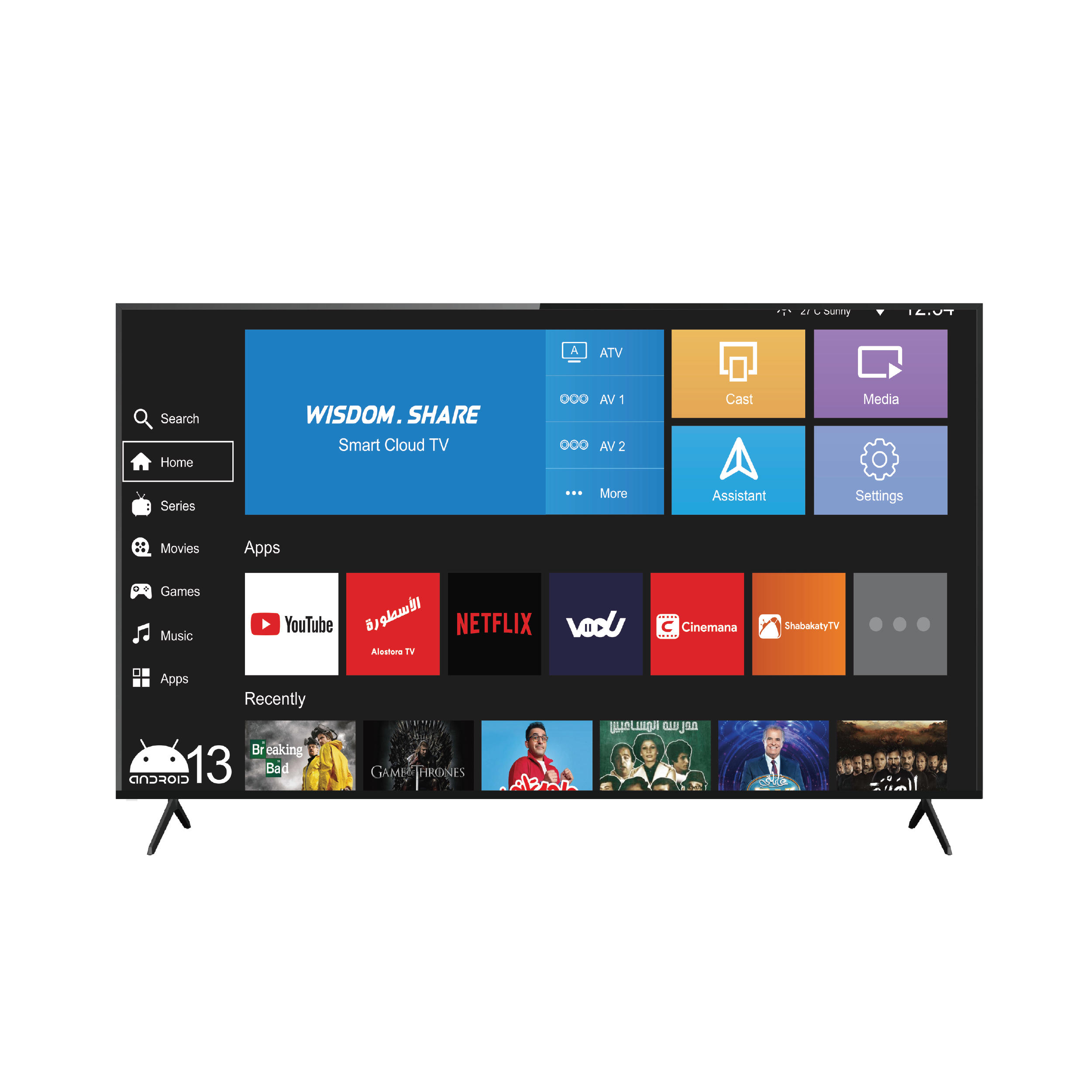 AIFA 70BT900V 70-inch 4K UHD Smart TV (Android)