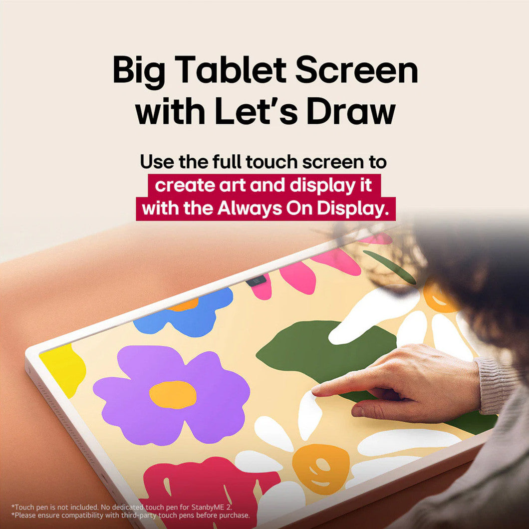 LG 27-inch StanbyME 2 Touch Screen Portable TV | 27LX6TDGA