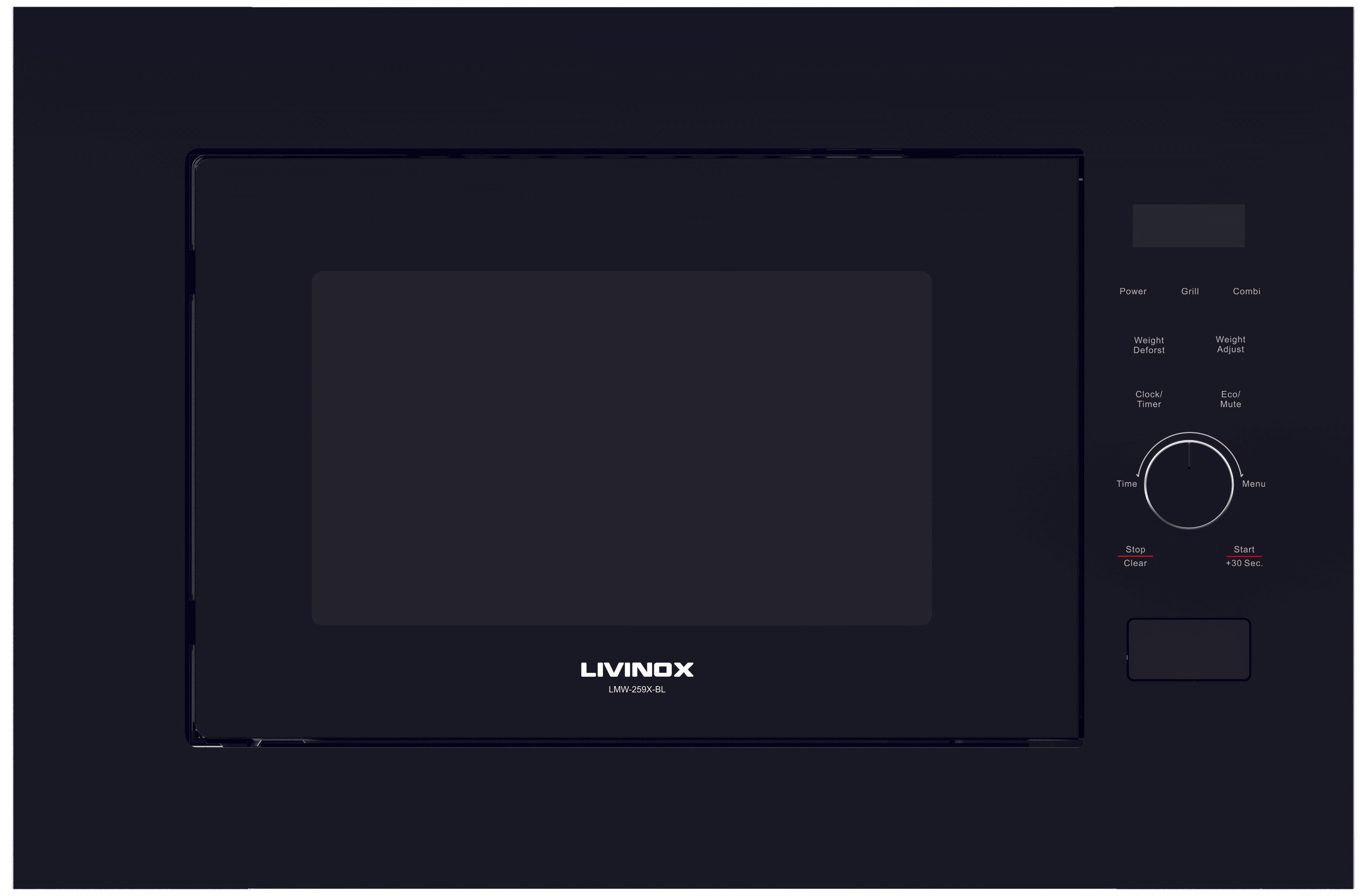 LIVINOX KITCHEN BUILT-IN OVENS & MICROWAVES LMW-259X-BL