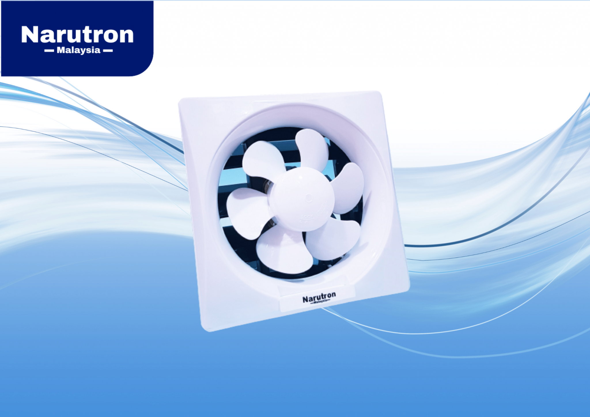 Narutron 12" Square Exhaust Fan - NEF-120