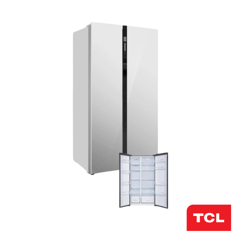 TCL Inverter Side By Side Refrigerator 505L - WH-TRF-520WEEXGPA