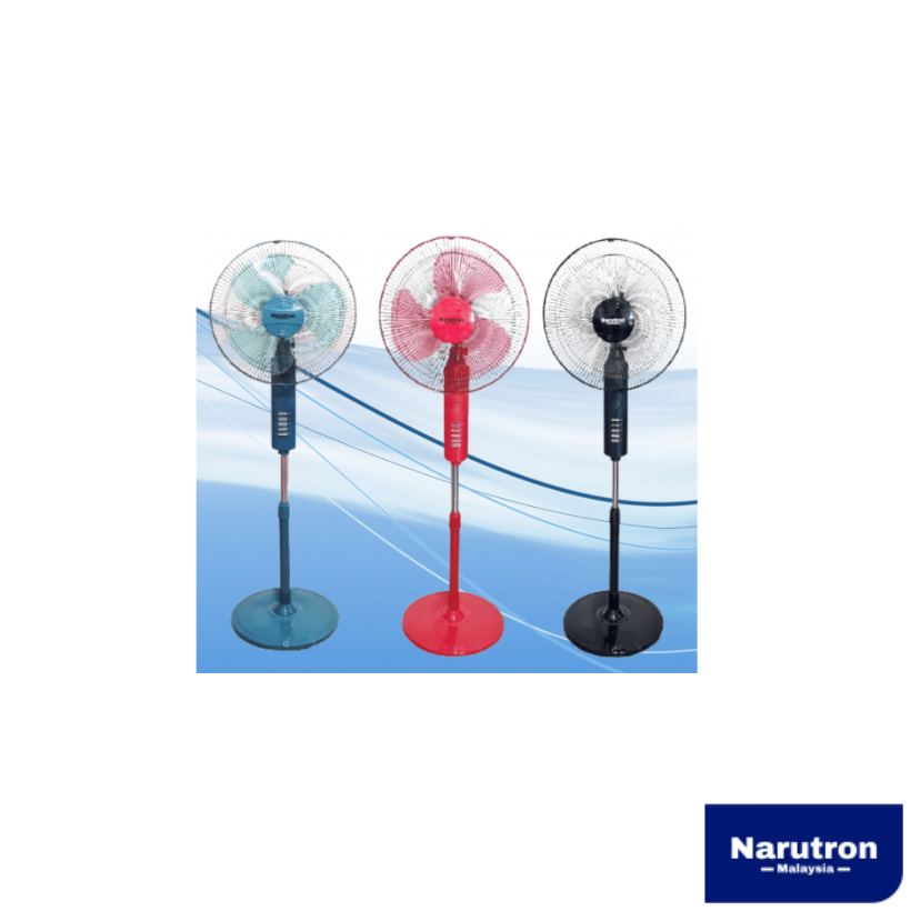 NARUTRON 16" Stand Fan - NSF-1699 Black