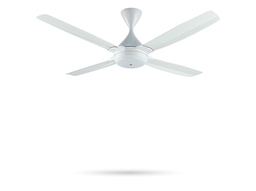 KDK 4 Blades Ceiling Fan with remote controller | K14XZ