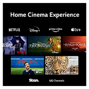 LG G3 83 inch OLED evo TV with Self Lit OLED Pixels OLED83G3PSA