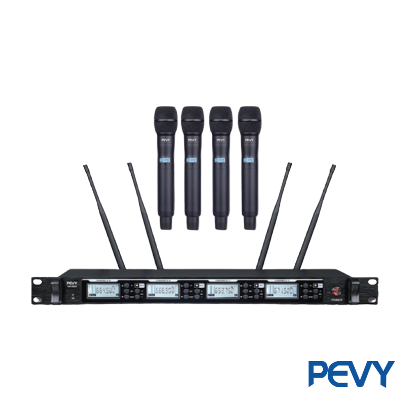 Pevy UHF Wireless Microphone | UR-9004