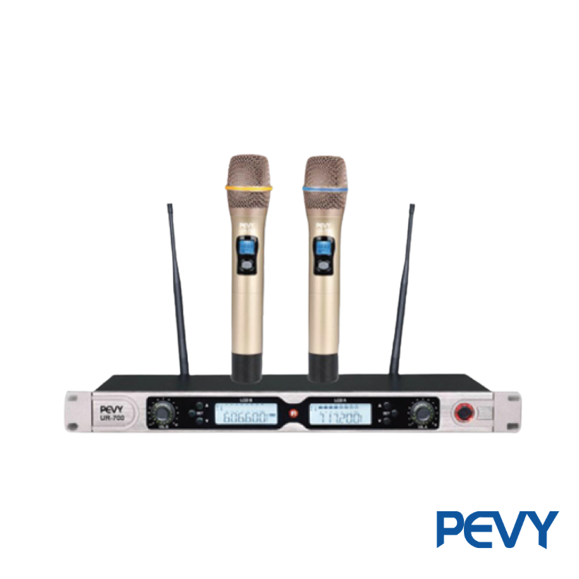 Pevy UHF Wireless Microphone | UR-700
