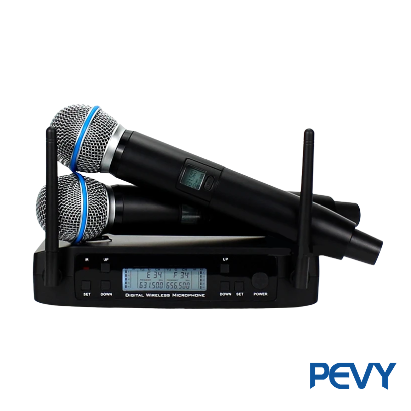 Pevy UHF Wireless Microphone | PU-612