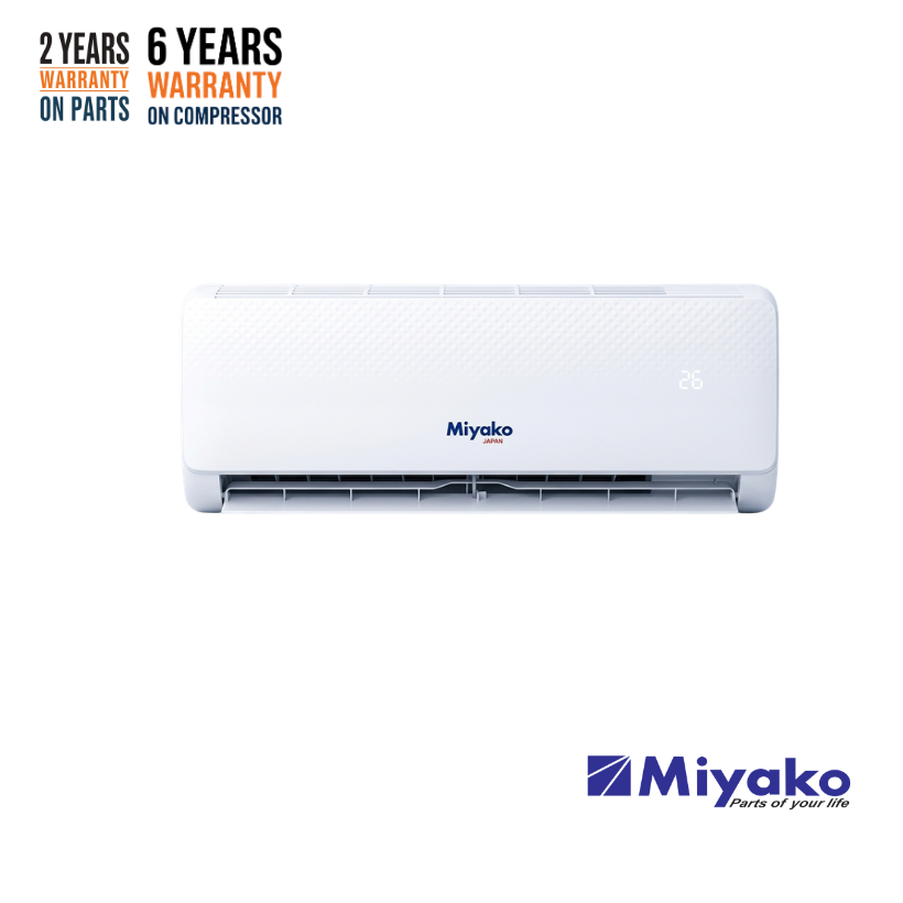 Miyako 3.0HP Inverter Split Aircond | MA-300IDU/ODU
