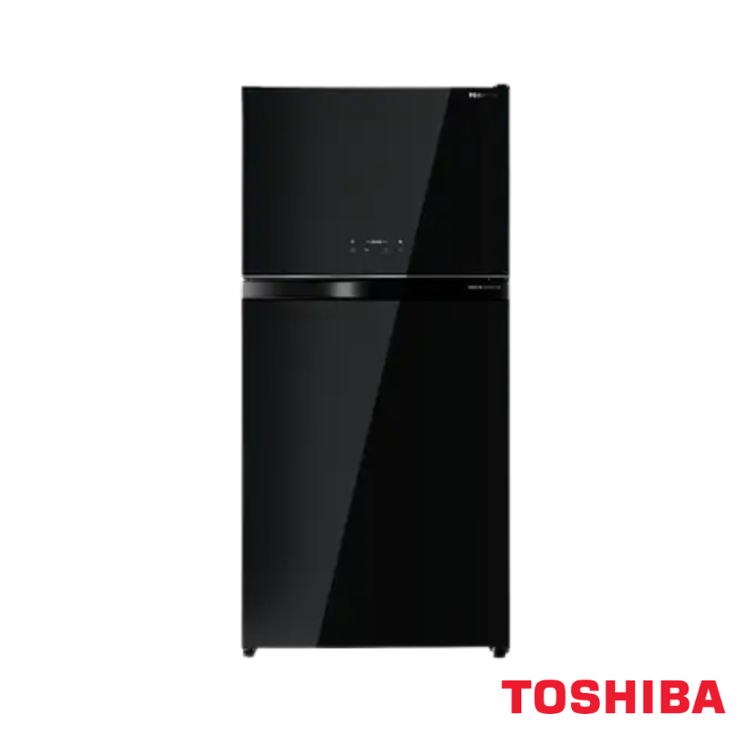 TOSHIBA 2 DOOR FRIDGE INVERTER 610L | GR-RT735WE-PGY(WK)