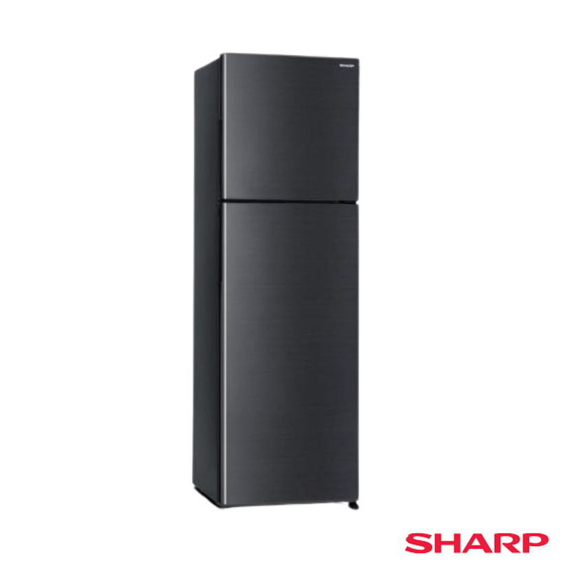 SHARP 2 Door 280L Fridge Dark Silver | SJ287MDS