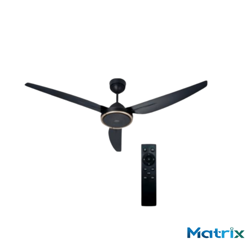Matrix 56" 3-Blade Ceiling Fan with Remote | 3RMCF-56X
