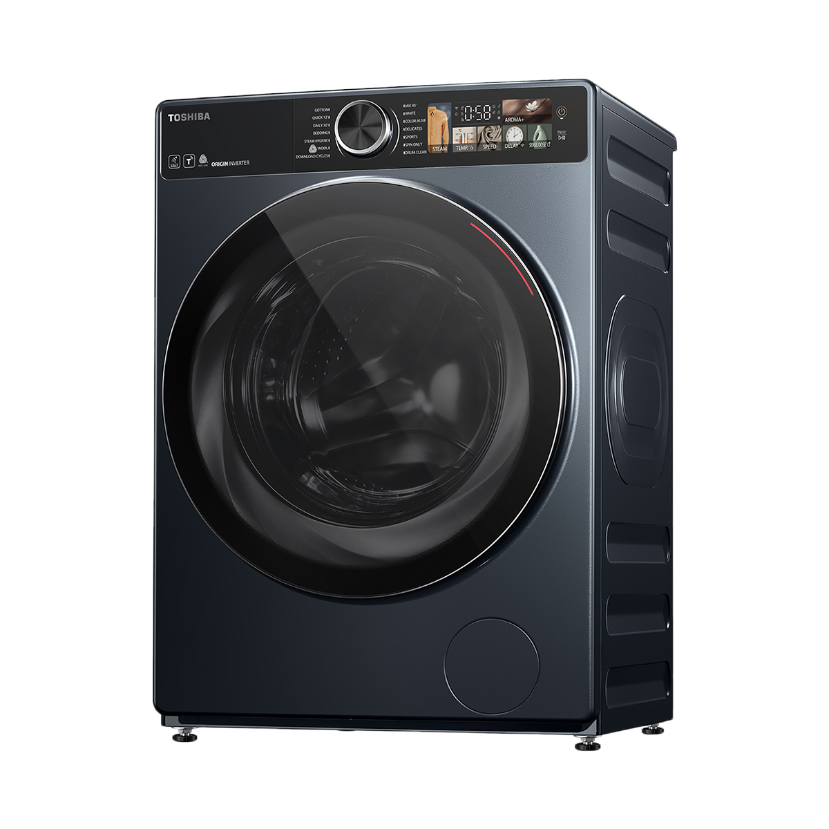 TOSHIBA 13.0KG Inverter Ufb Iot Aroma Front Loading Washer Morandi Grey | TWT25BZP140MWM(MG)