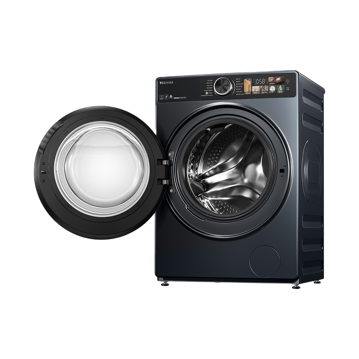 TOSHIBA 13.0KG Inverter Ufb Iot Aroma Front Loading Washer Morandi Grey | TWT25BZP140MWM(MG)
