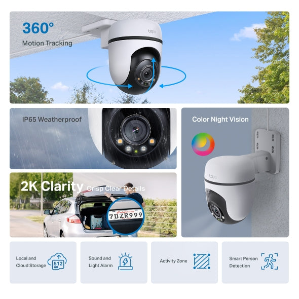 TAPO C510W HOME SECURITY WIFI CAMERA