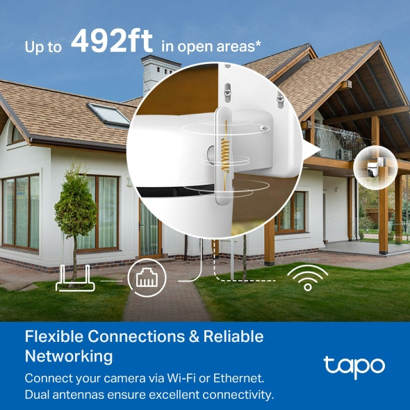 TAPO C520WS OUTDOOR HOME SECURITY WIFI CAMERA