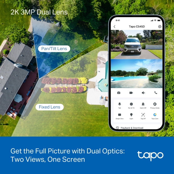 Tapo Outdoor Security Camera | C545D