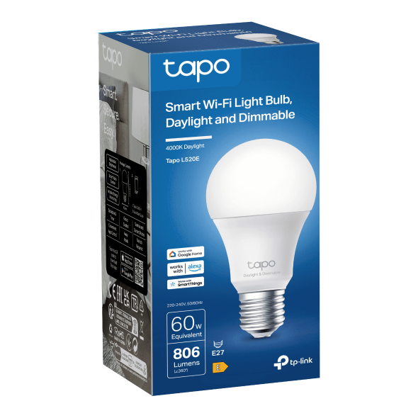 Tapo Smart Wi-Fi Light Bulb | L520E