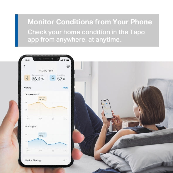 Tapo Smart Temperature & Humidity Sensor | T310