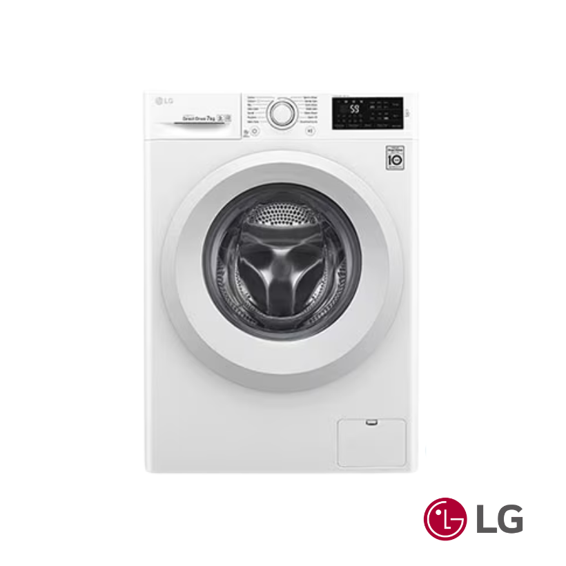 LG Front Load Washing Machine 7Kg | FC1270N5W