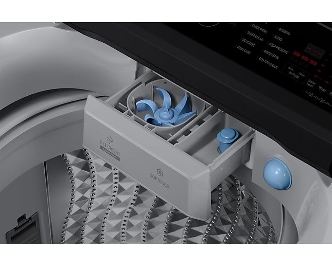 SAMSUNG 11kg Top Load Washer | WA11CG5745BYFQ