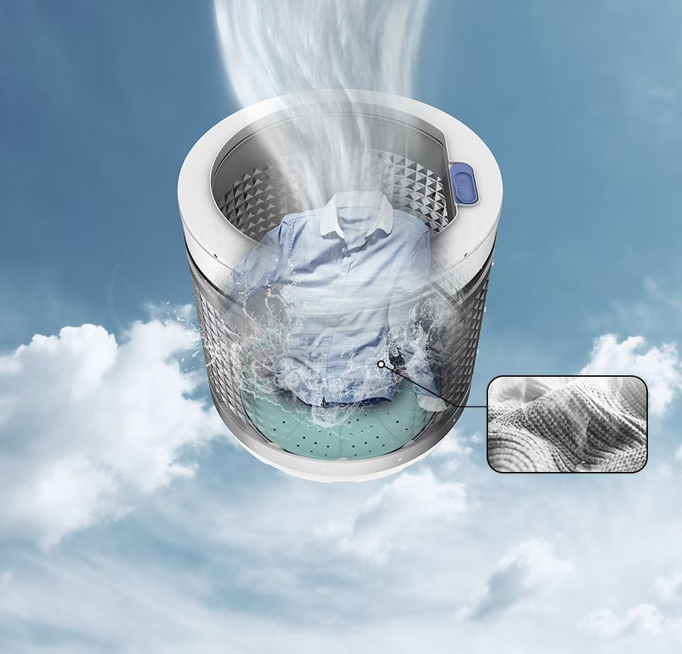 SAMSUNG 7kg Top Load Washer with Magic Filter | WA70H4000SG