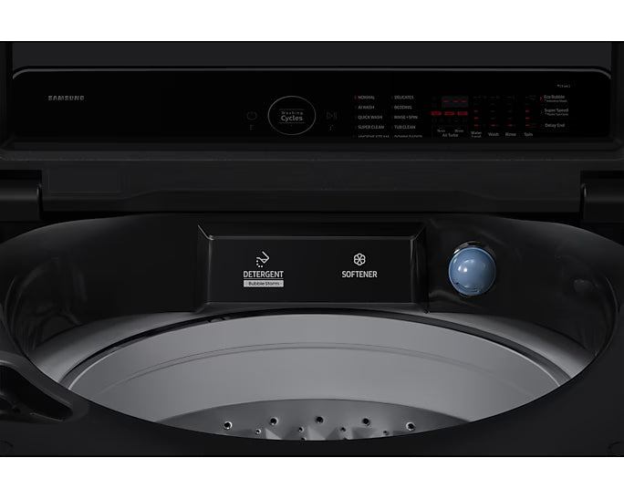 SAMSUNG 19kg Inverter Bespoke Top Load AI Washer | WA80F19B9BFQ