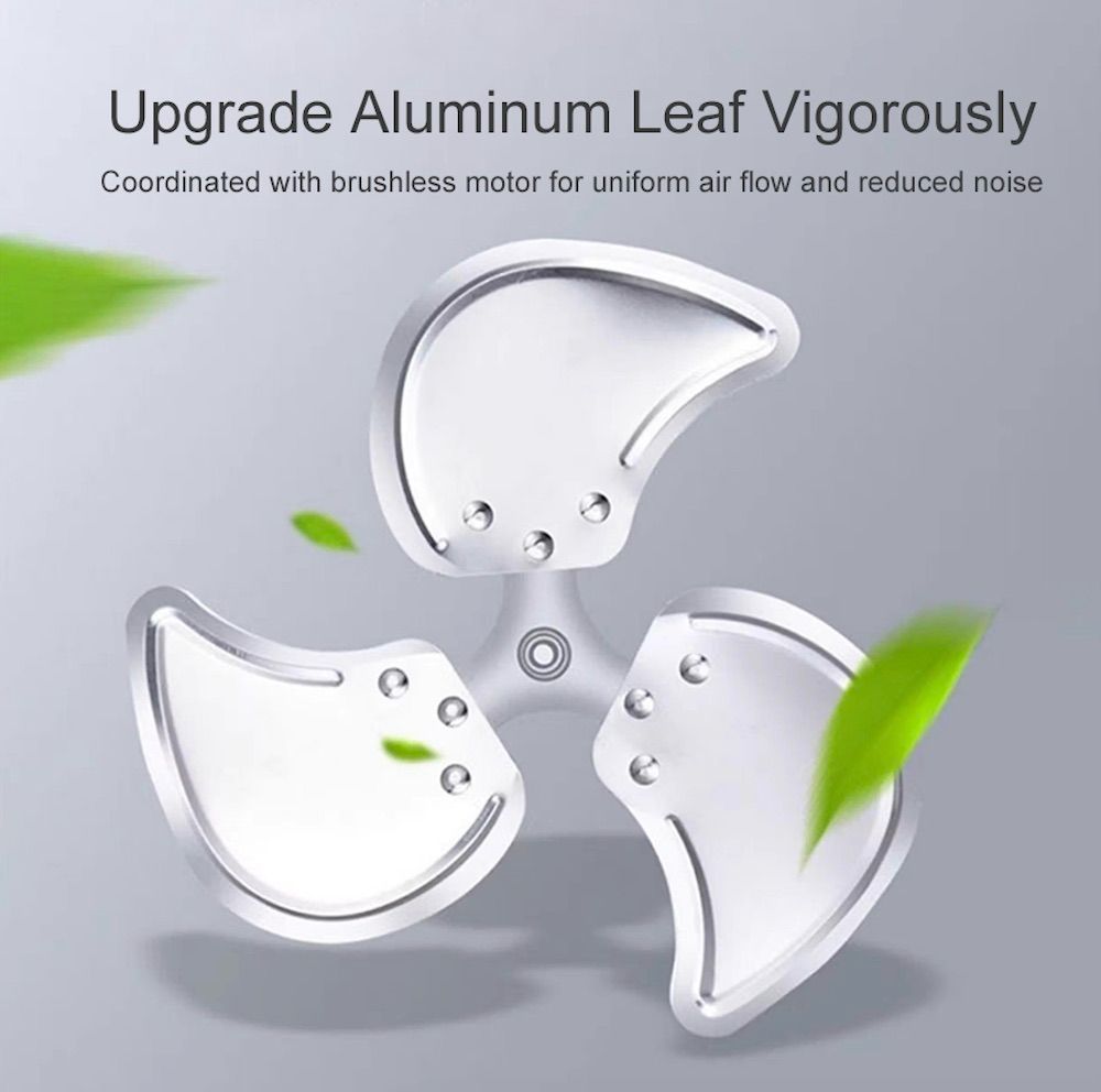 Resolar 14" Solar Floor Fan - Aluminum Blade
